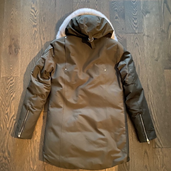 Moose Knuckles Green Performance Jacket with Standing Collar - Picture 4 of 7